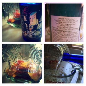 sake collage