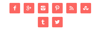 simple social icons plugin