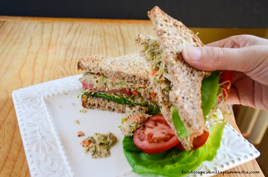 Sandwich Ideas: Chickpea Mock Tuna Salad