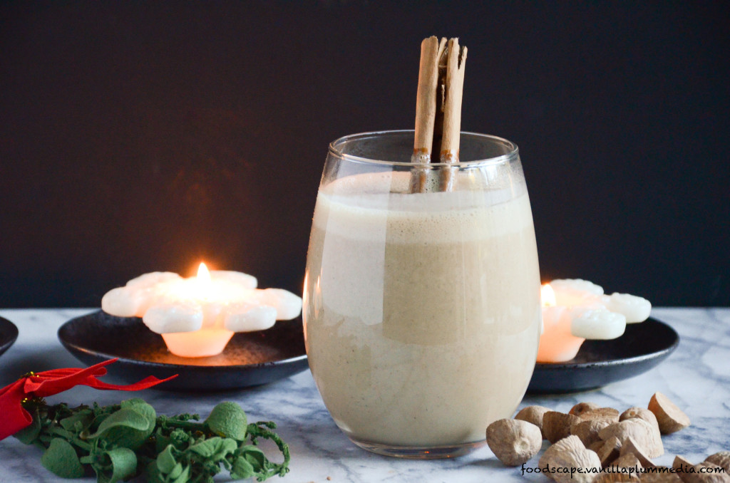Holiday Egg Nog (without the egg...and without the dairy) But all the charm of traditional egg nog