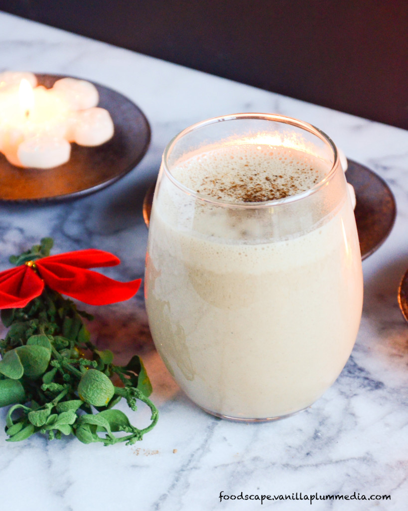 Holiday Egg Nog (without the egg...and without the dairy) But all the charm of traditional egg nog