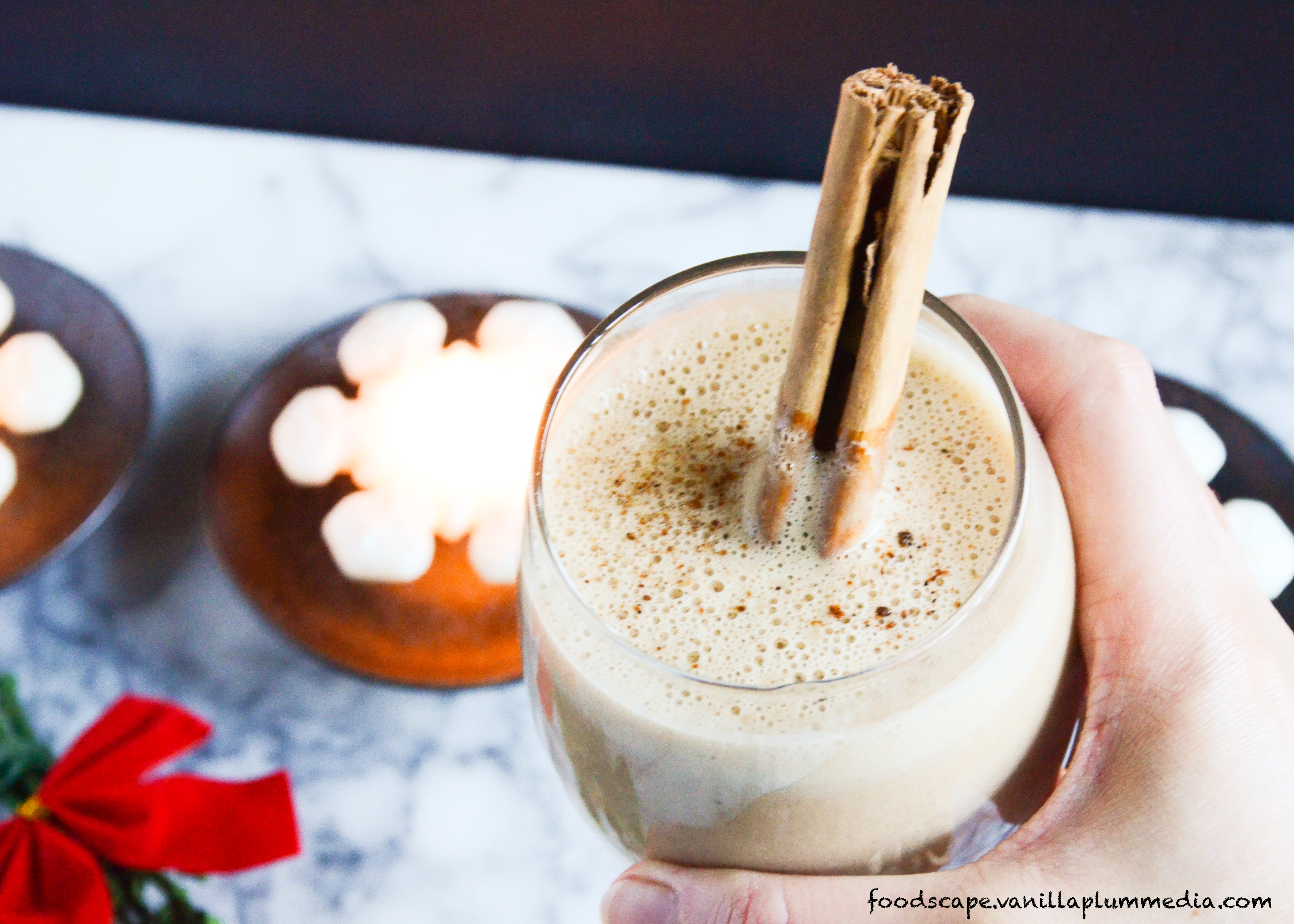 Holiday Egg nog (without the egg…and without the dairy)