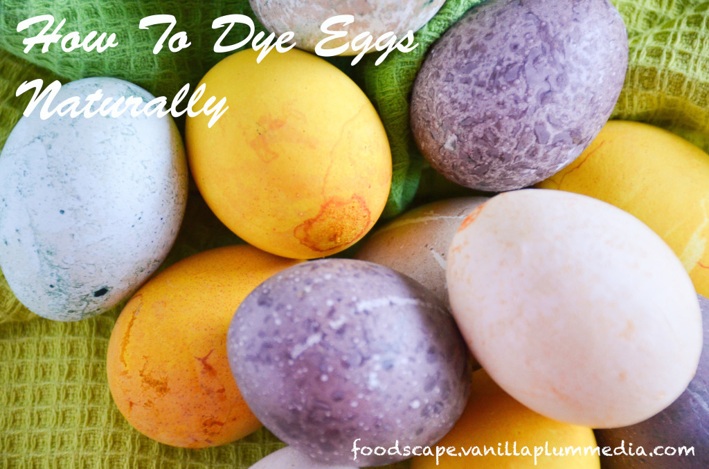 How To Dye Eggs Naturally With Herbs And Foods Foodscape