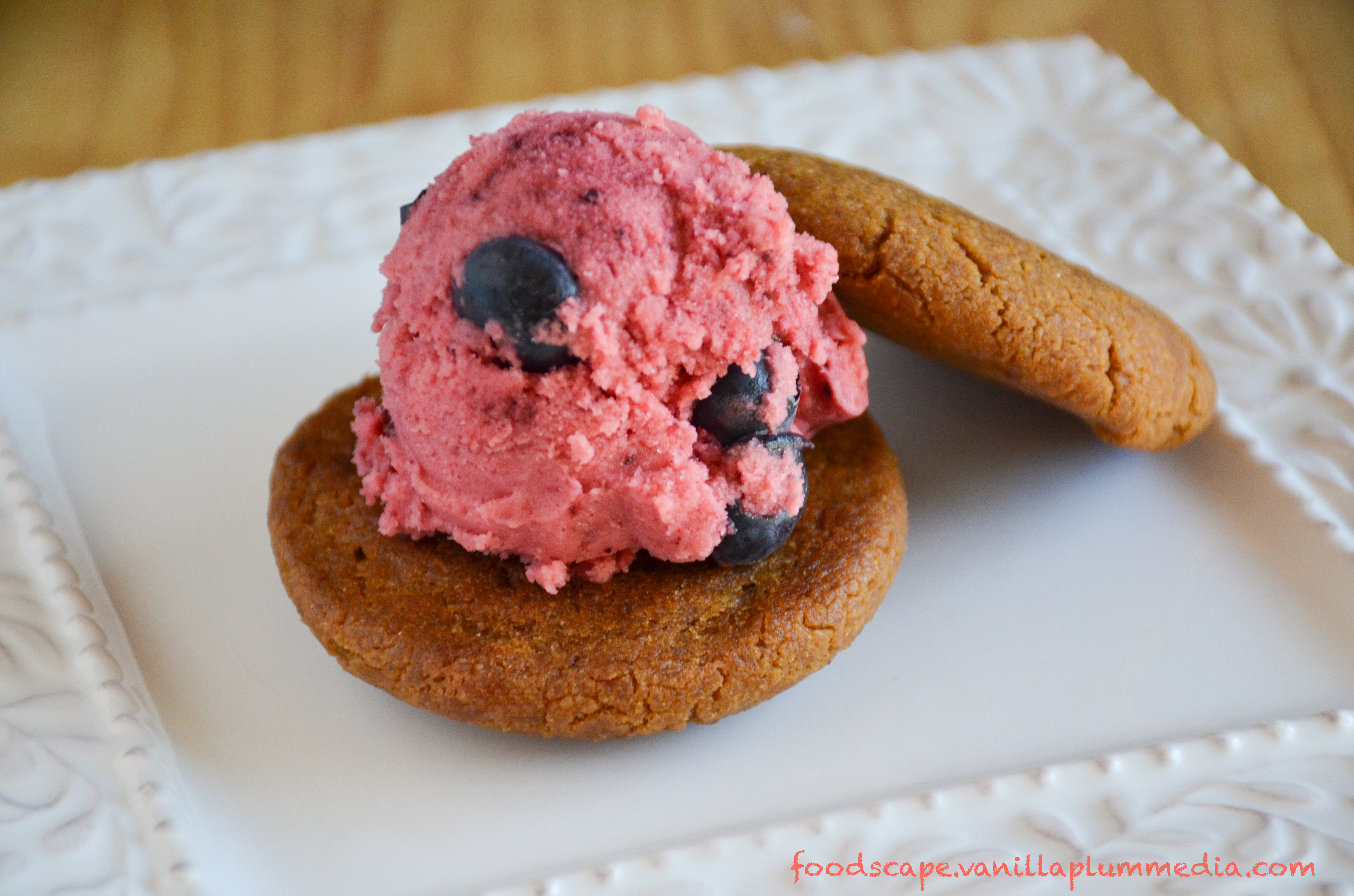 Strawberry Yogurt “Ice Cream” Sandwiches with Double Chocolate Fudge Cookie  Thins – Gluten Free - A Zest for Life