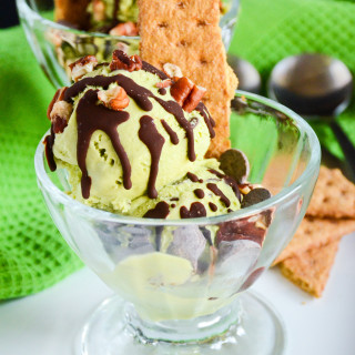 Green Monster Mint Choc Chip Ice Cream - This ice cream is amazing! Not only is it dairy-free and it comes with a serving of veggies. But so creamy and delicious no one will know unless you tell them...